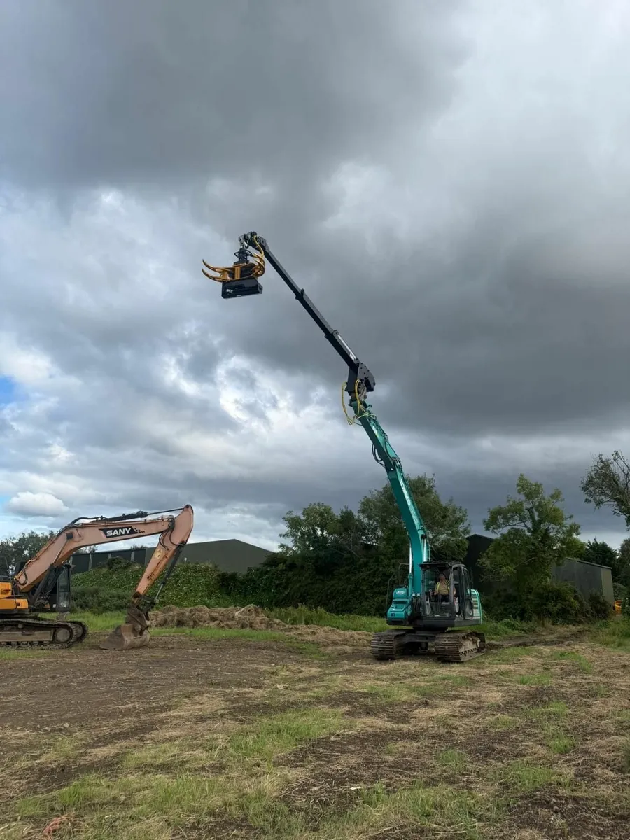 GMT 035 TTC Grapple Saw & Double-Extension Boom - Image 4