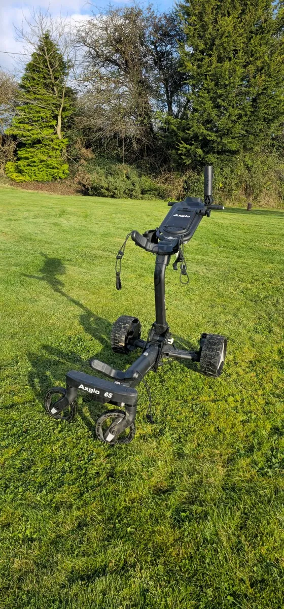 Follow-me golf Trolley - Axglo e5 Demo unit - Image 2