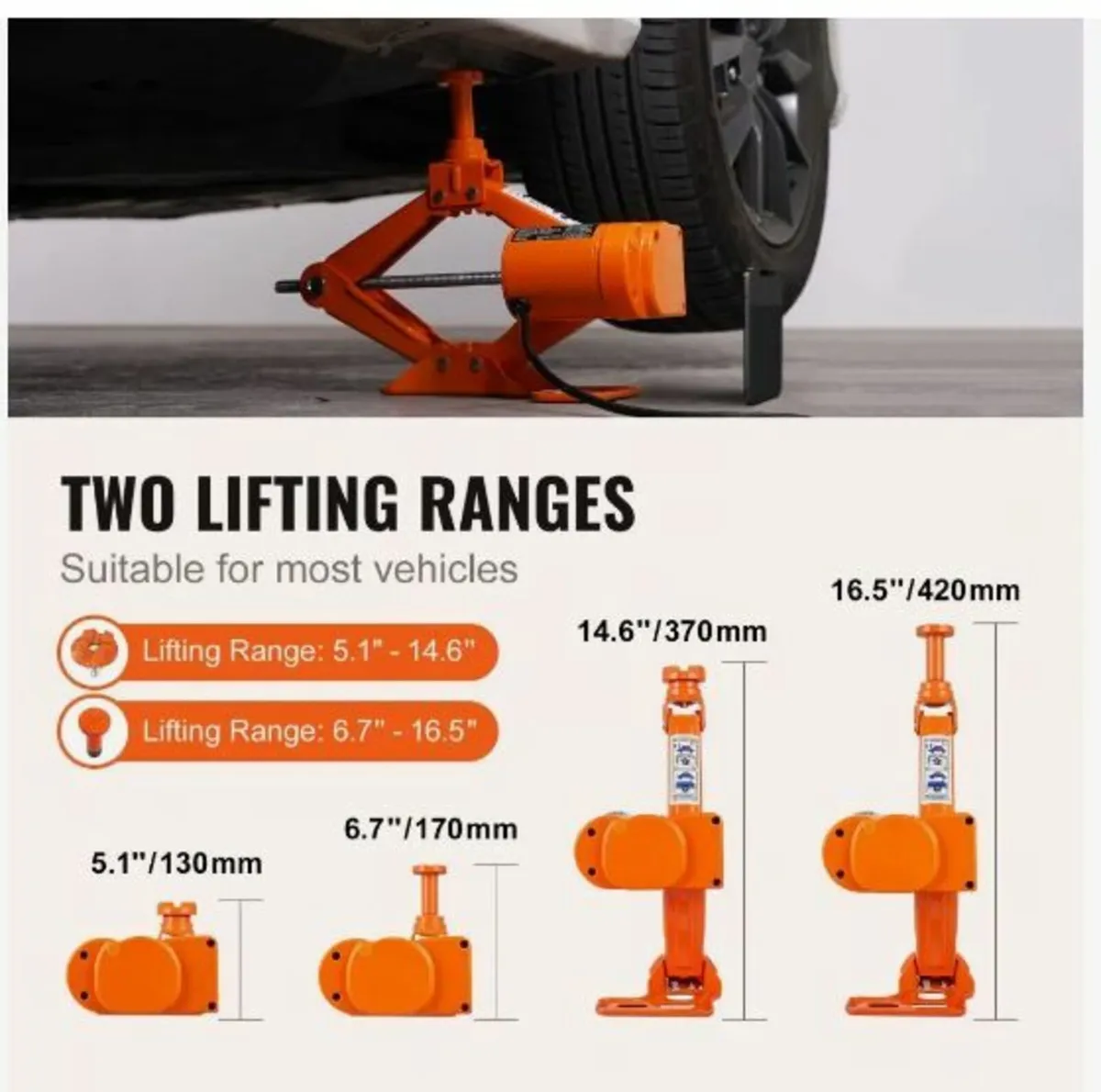 Electric Car Jack Floor Jack 3 Ton - Image 4