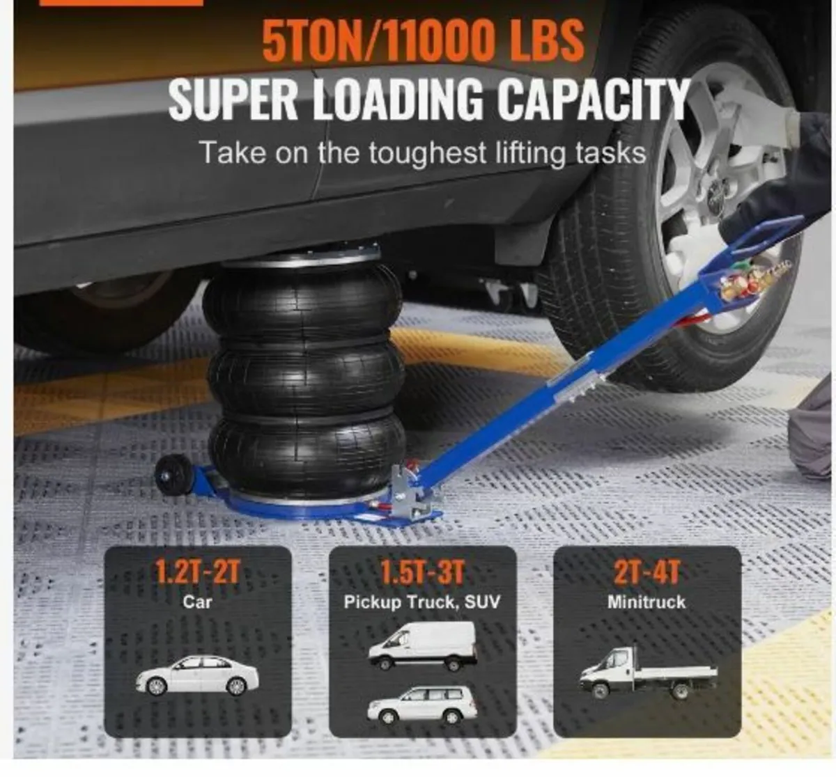 Air Jack, 5 Ton/11000 lbs - Image 2