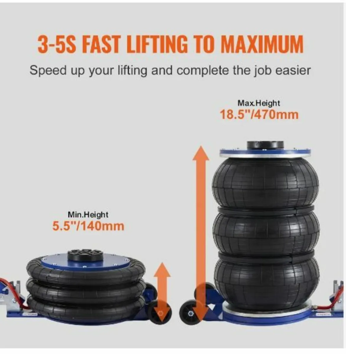 Air Jack, 5 Ton/11000 lbs - Image 3