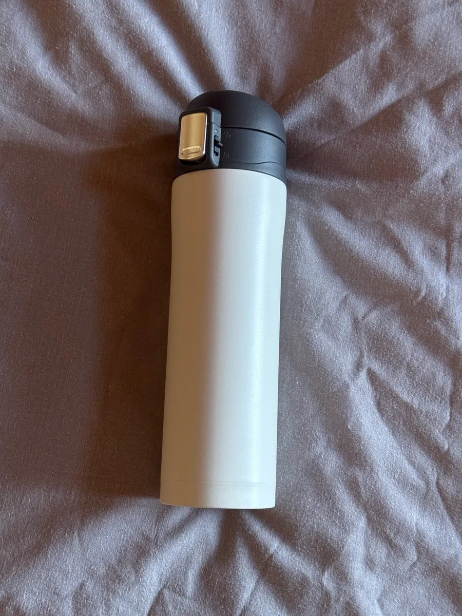 Tesco Stainless Steel Vacuum Bottle - 0.4L - Image 1