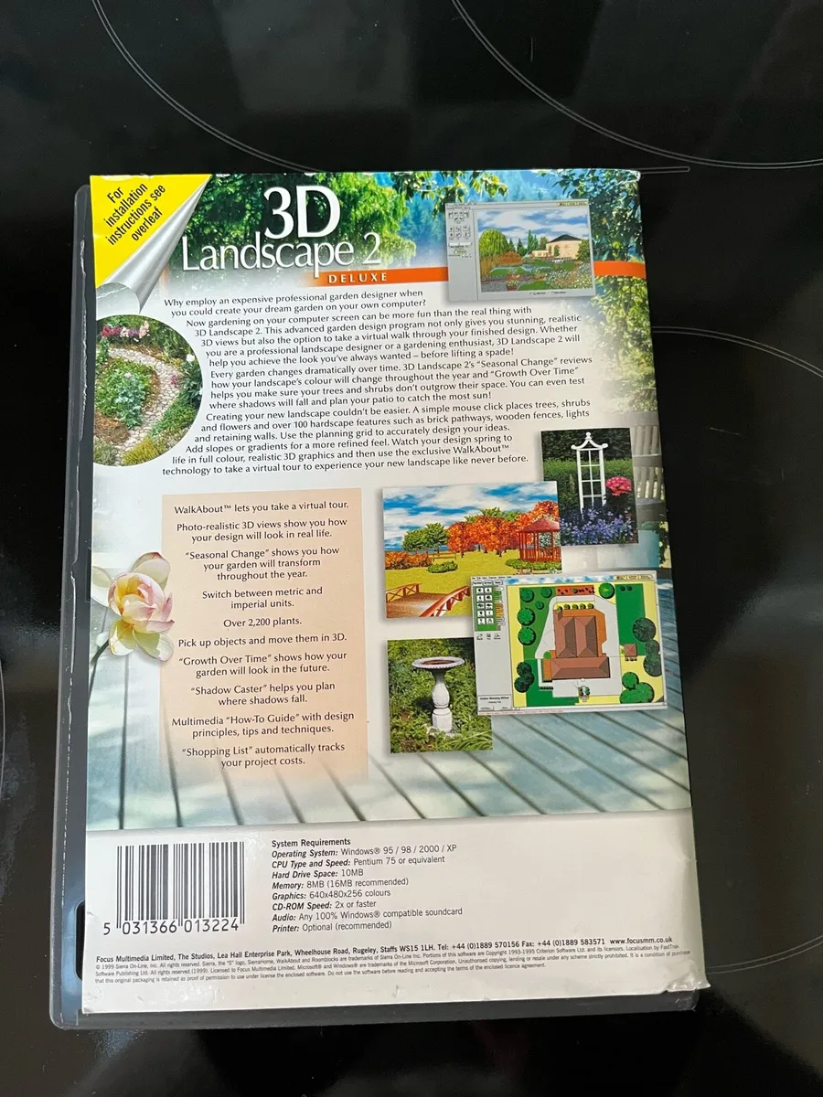 Pc CD-ROM design your own garden - Image 2