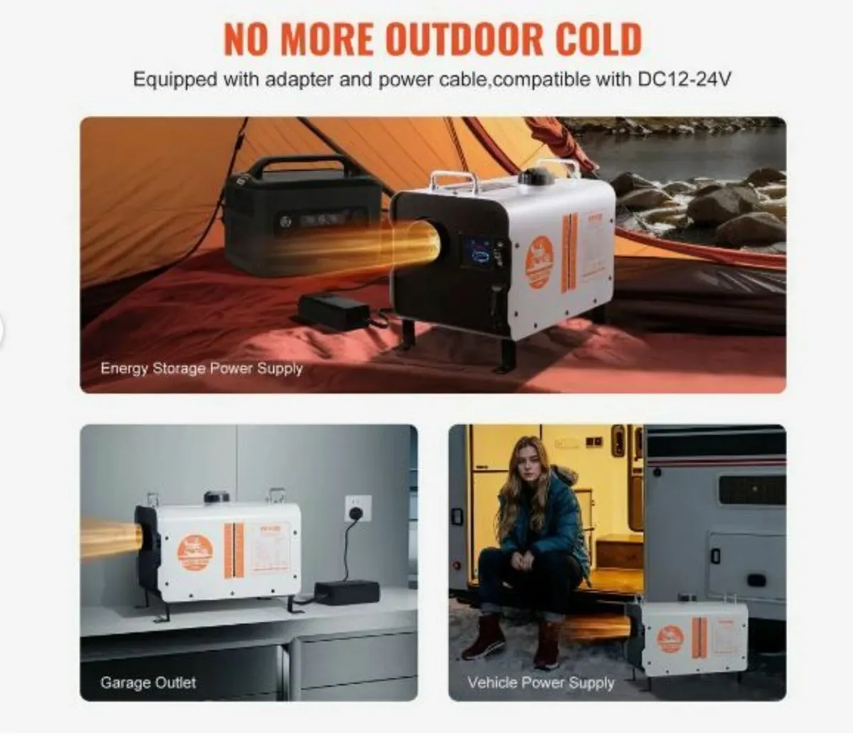 8KW Diesel Heater, 12V/24V - Image 2