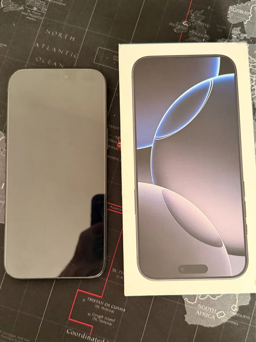 Iphone 16 pro max 512GB  Titanium Black SimFree - Image 1