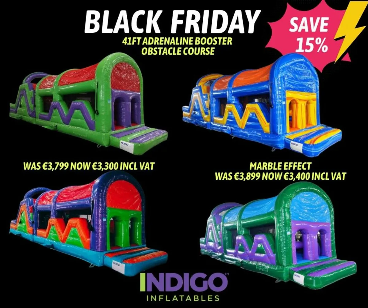 BLACK FRIDAY @ INDIGO INFLATABLES UNTIL 28TH NOV - Image 2