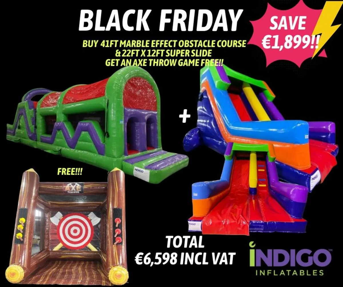 BLACK FRIDAY @ INDIGO INFLATABLES UNTIL 28TH NOV - Image 3