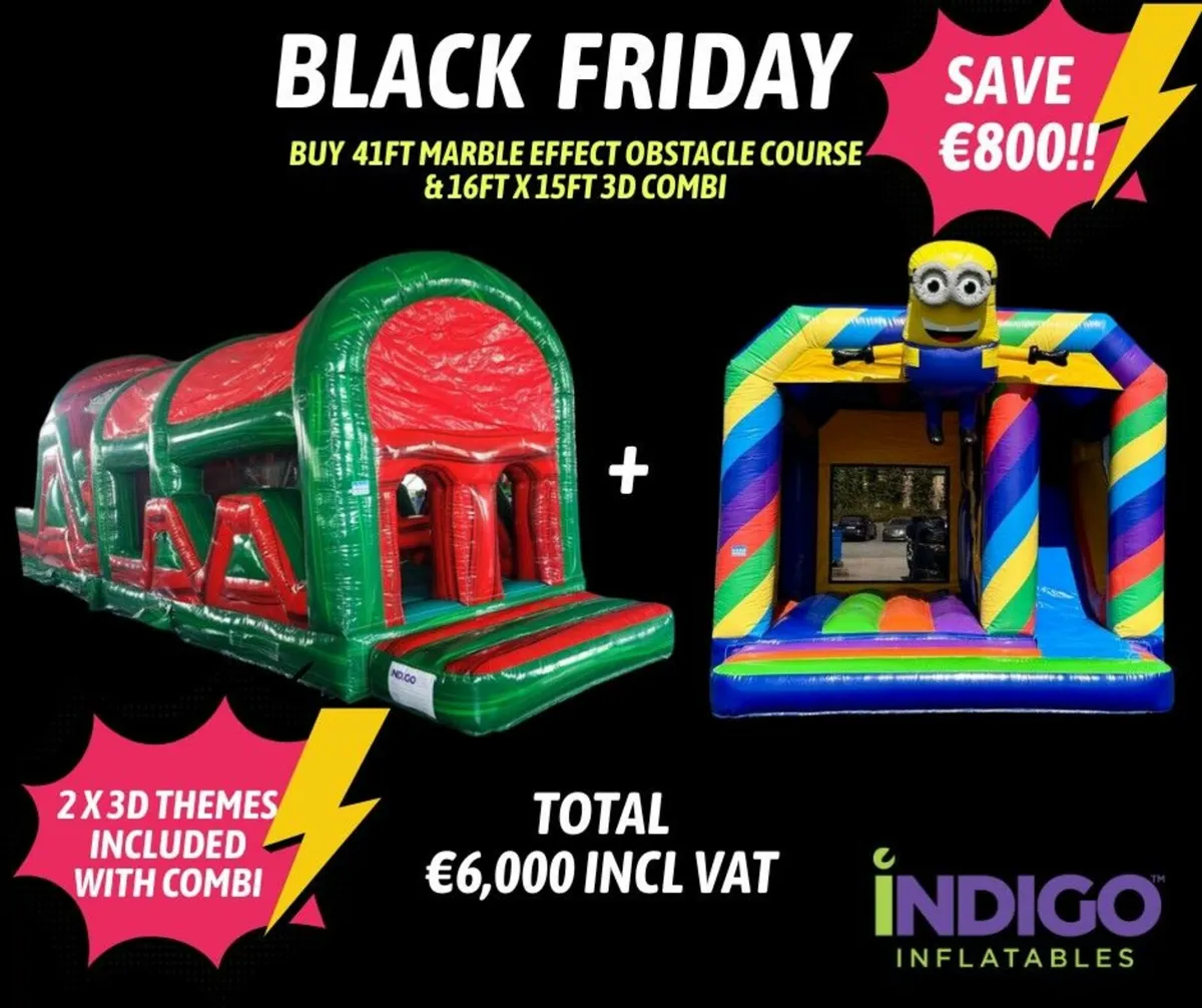 BLACK FRIDAY @ INDIGO INFLATABLES UNTIL 28TH NOV - Image 4