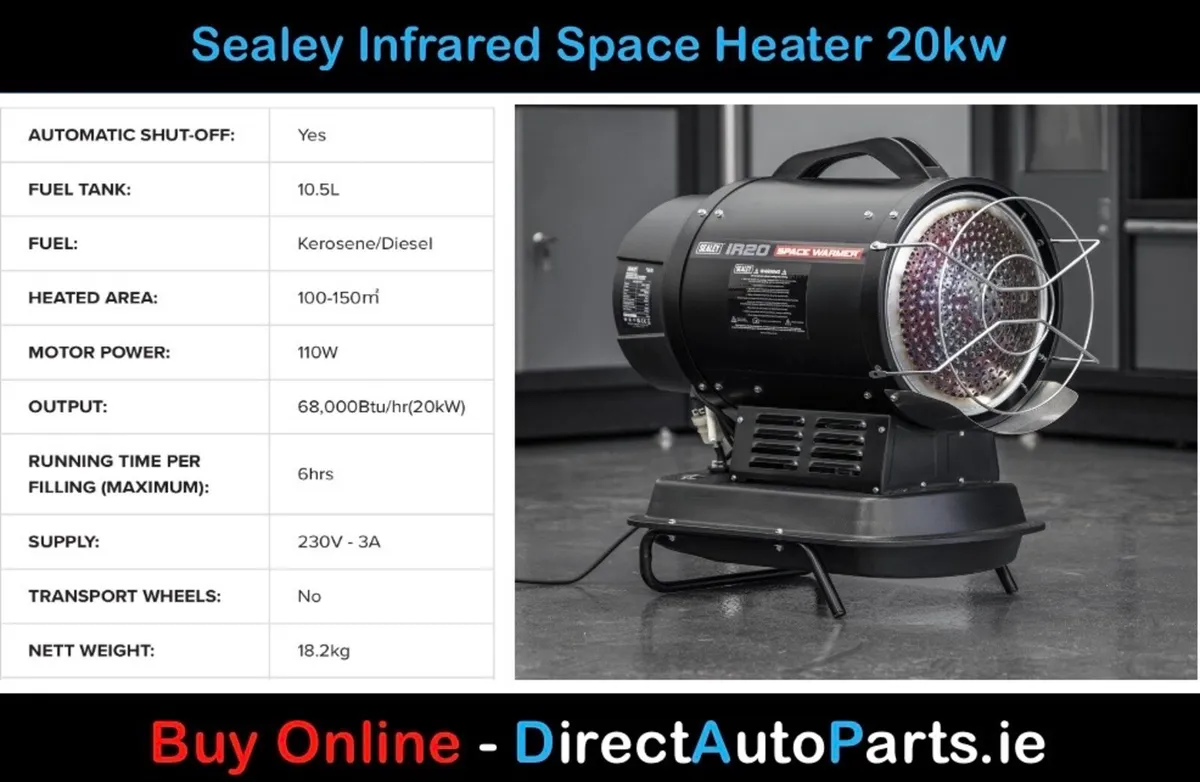 Infrared Kerosene/Diesel Heater 20Kw - Image 1
