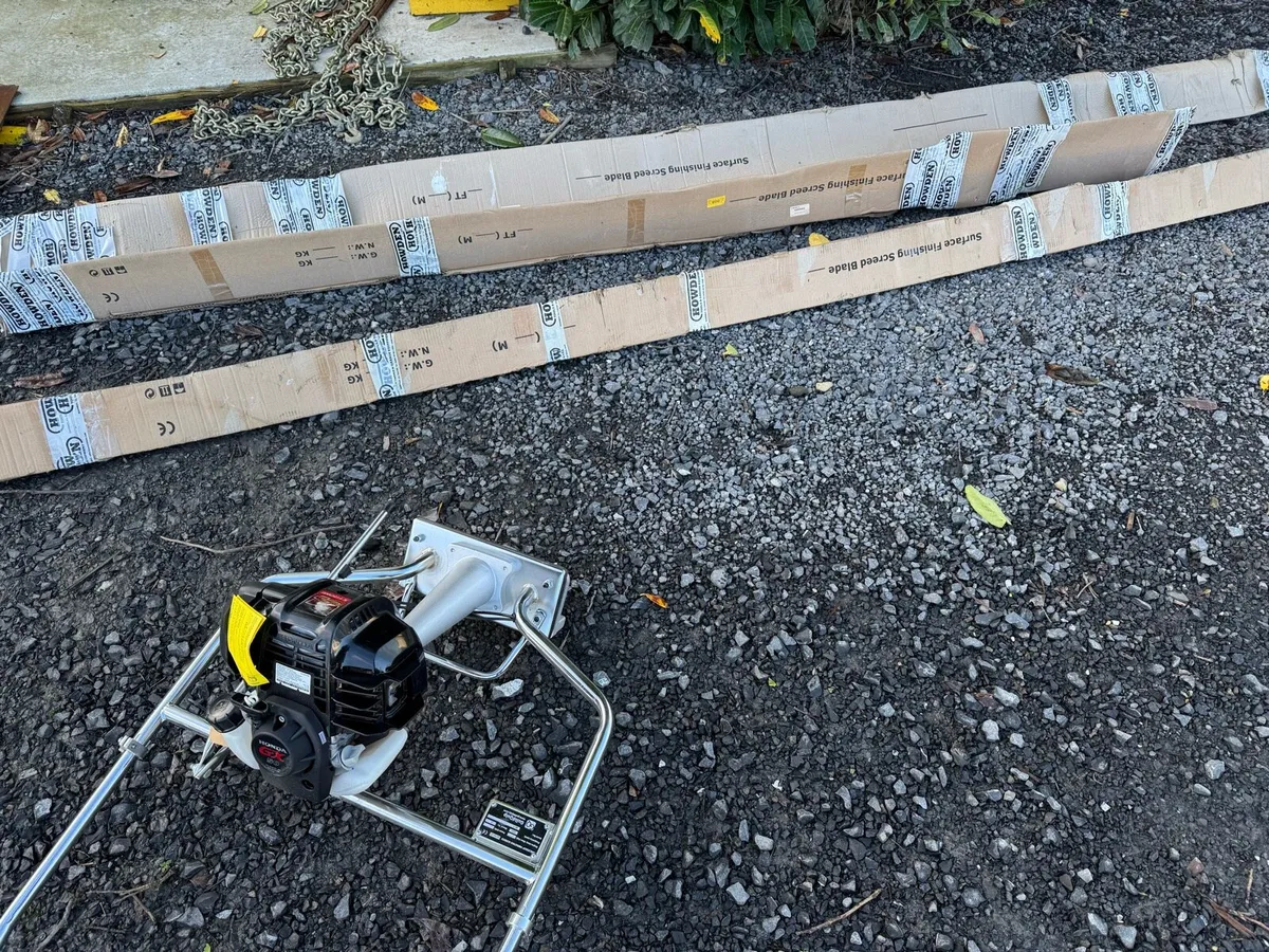 Concrete Power screed Honda - Image 2