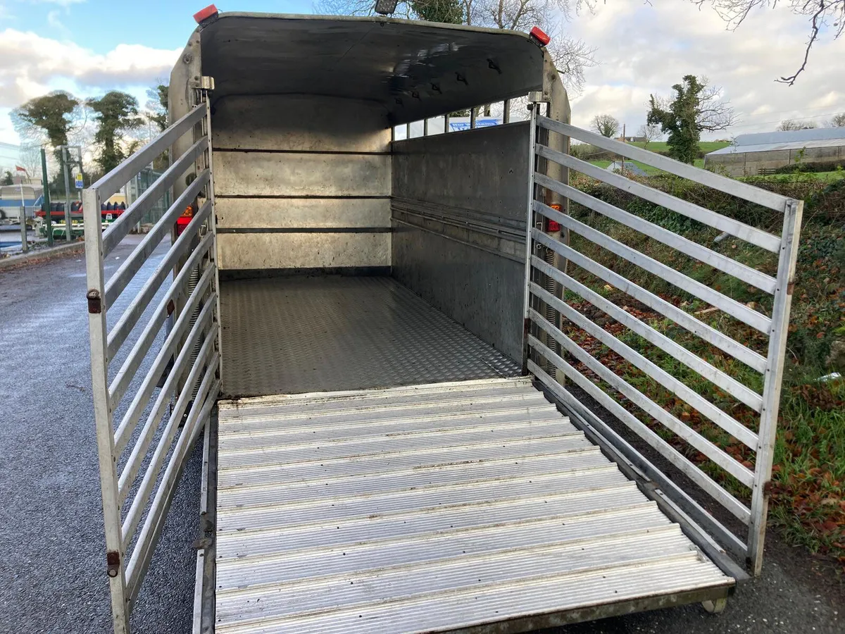Sold as seen Used Ifor Williams 12ft Trailer NOVAT - Image 2