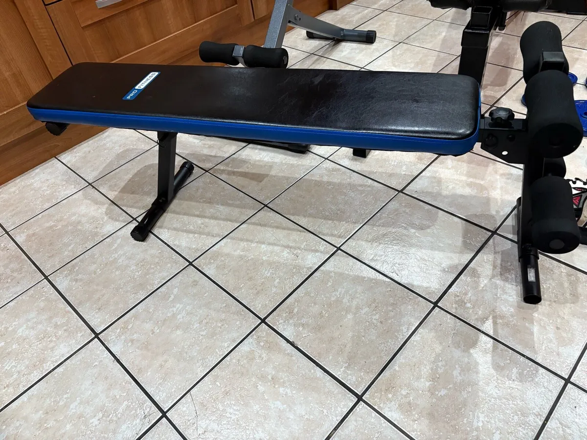 MASSIVE GYM BUNDLE, HEAVY RACKS, BENCHES X 3!! - Image 4