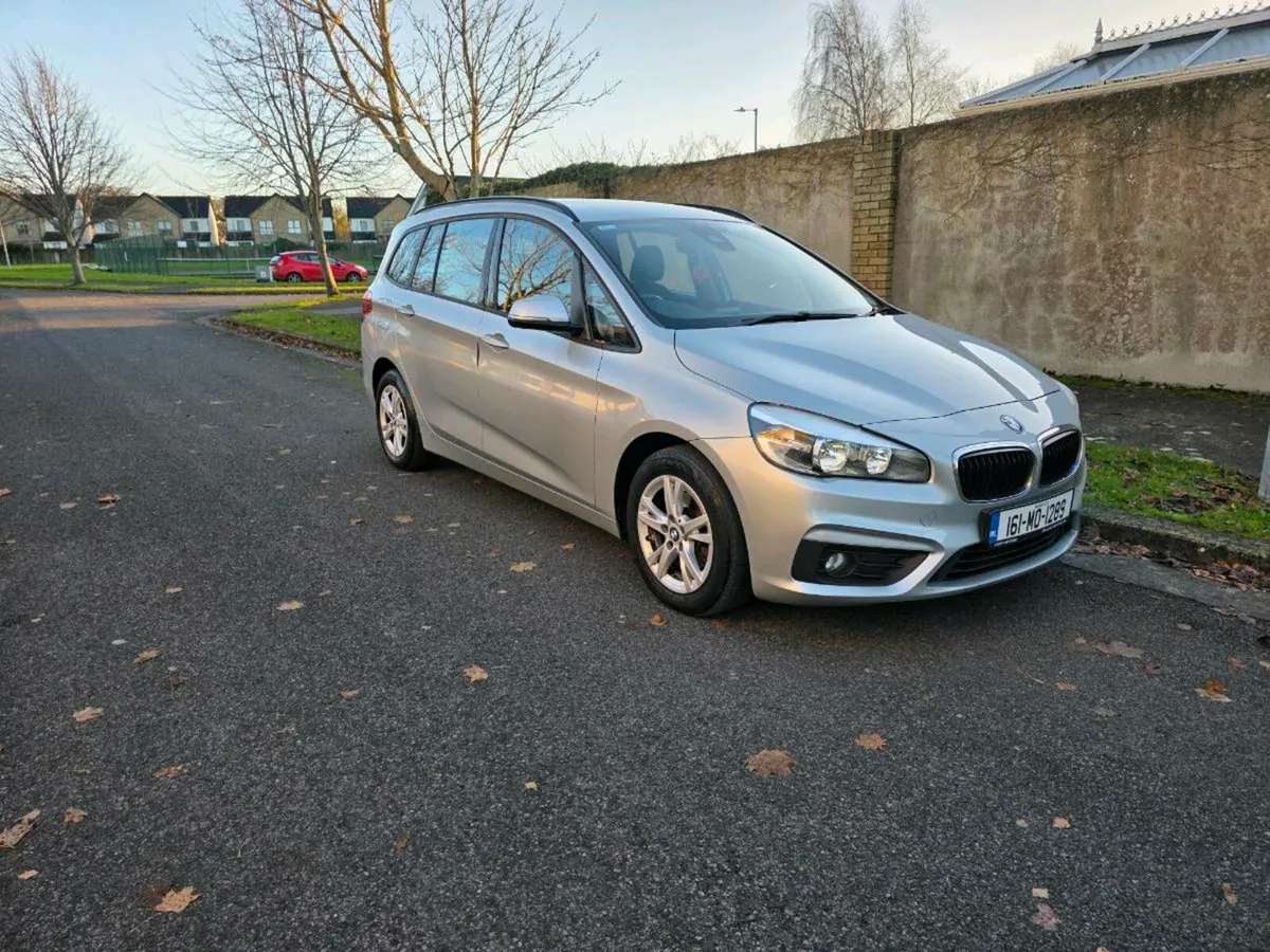 161 BMW 216D Grand Tourer Auto 7 Seater NCT & TAX - Image 1