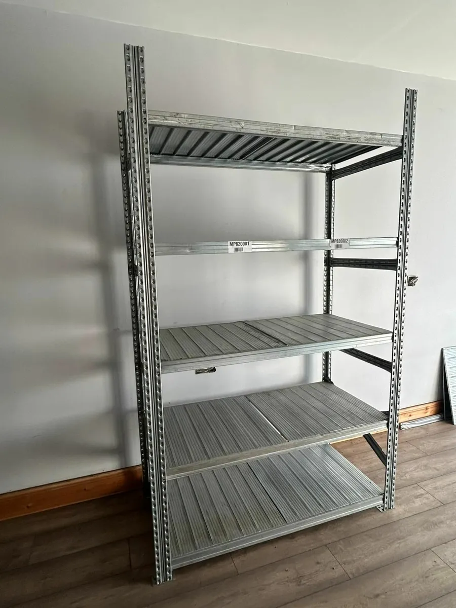 Galvanised Shelving 600mm Deep - Image 2