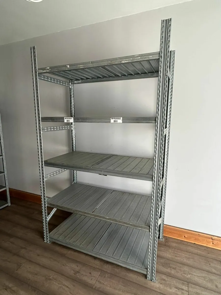 Galvanised Shelving 600mm Deep - Image 3
