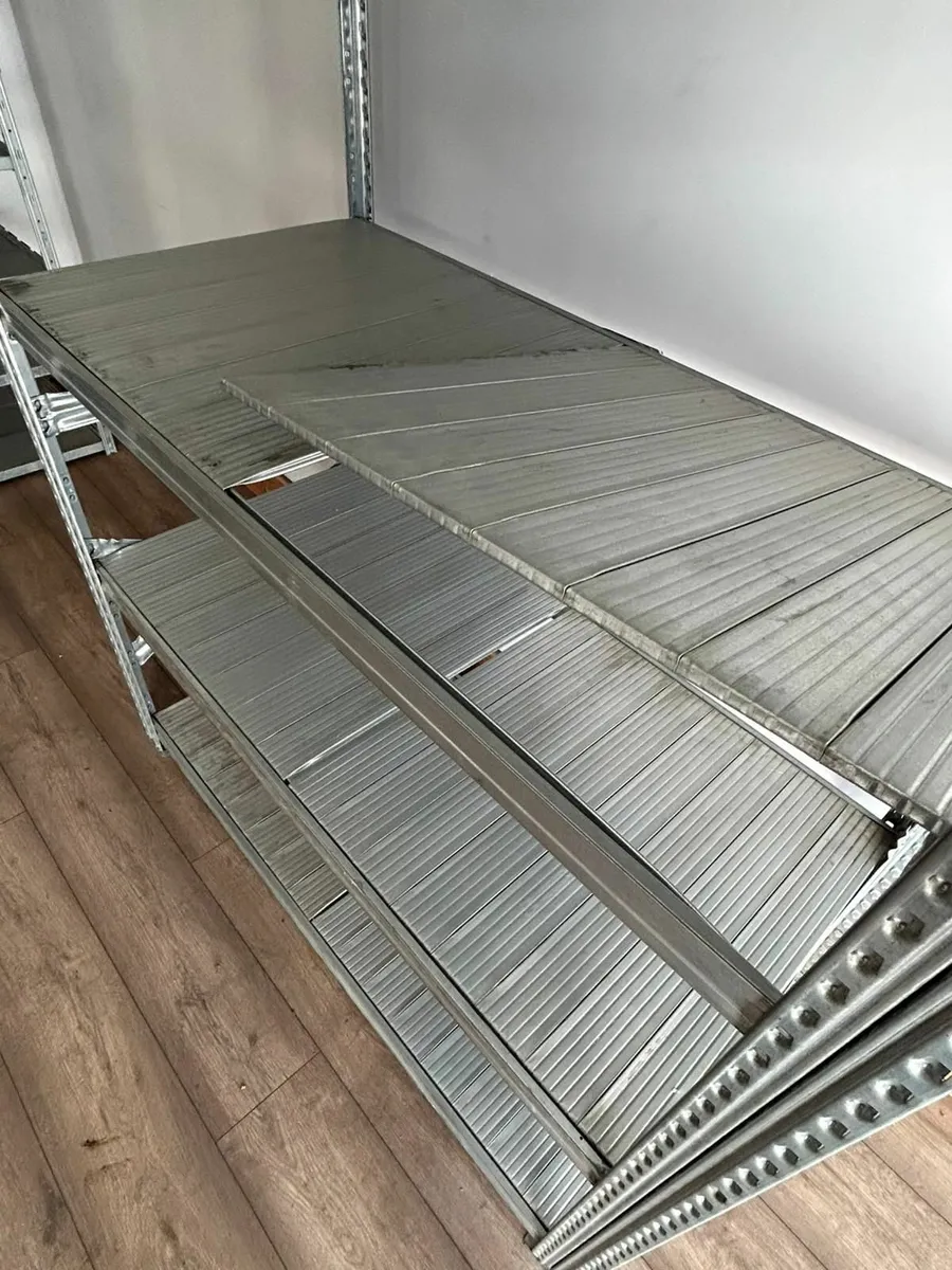 Galvanised Shelving 600mm Deep - Image 4