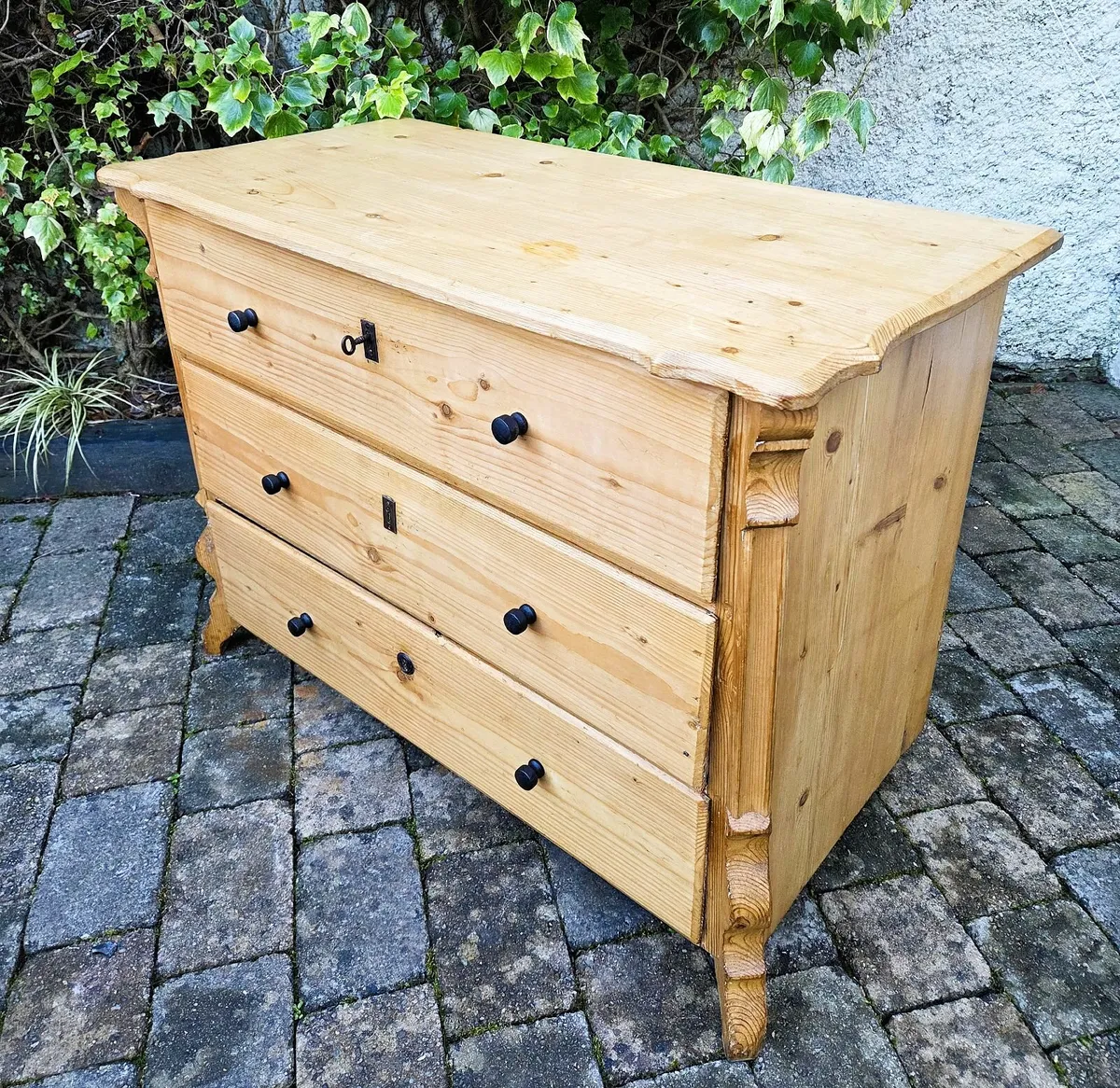 Victorian Pine Chest -Circa 1890 - Image 2