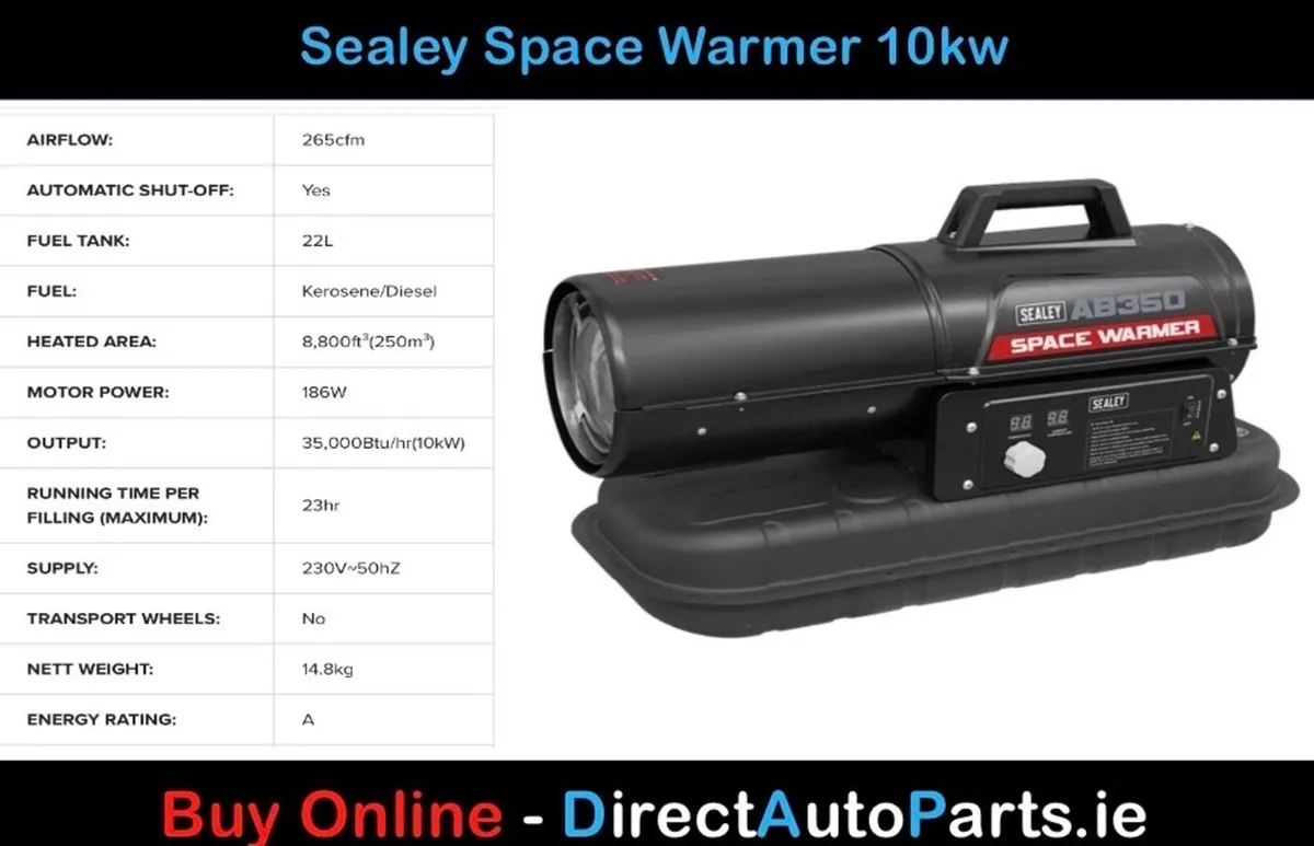 Space Heater 10kw Diesel/Kerosene - Image 1