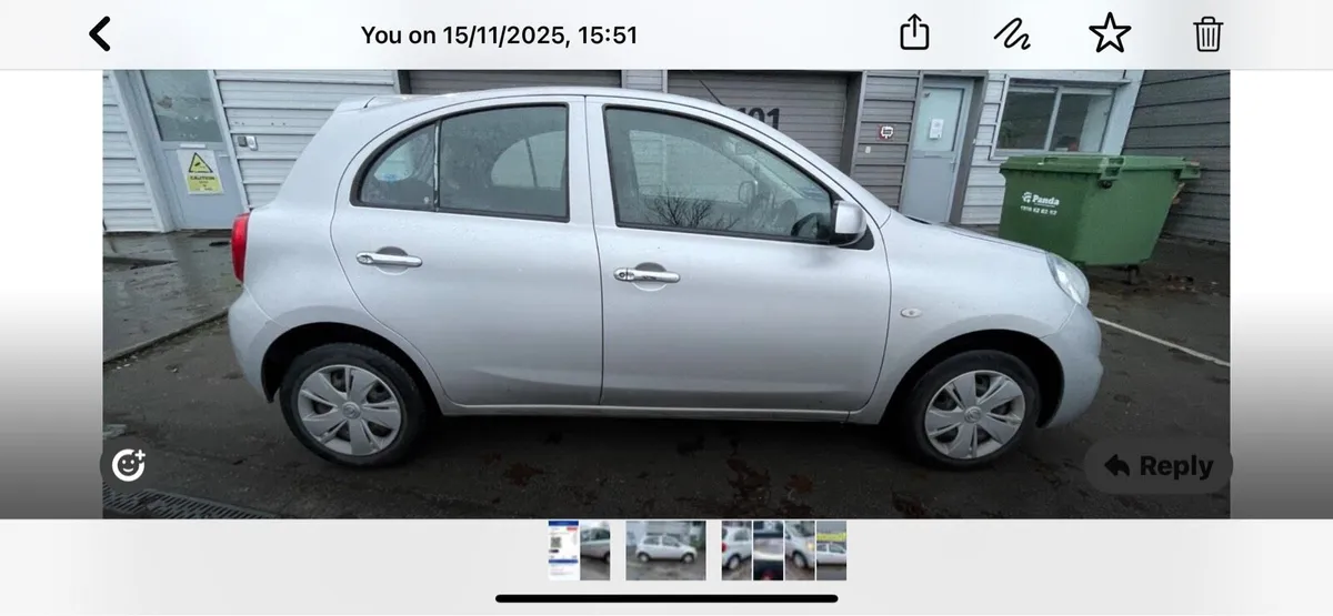 Nissan micra/march 2018 Automatic - Image 2