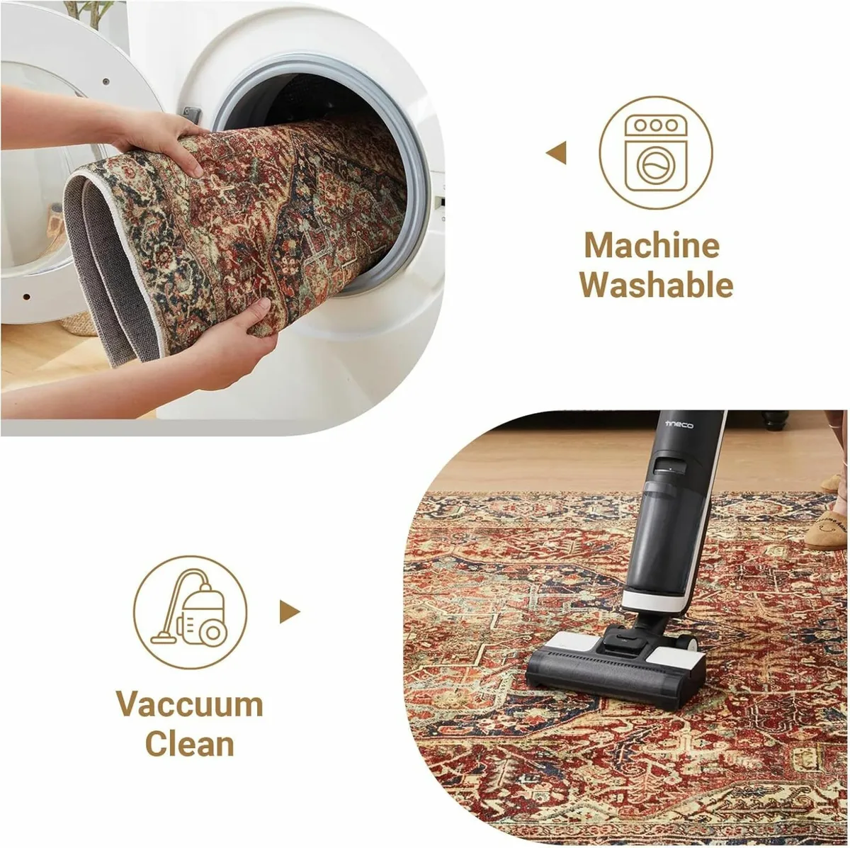 Bedroom Living Room Large 200x290cm Rugs Soft - Image 3