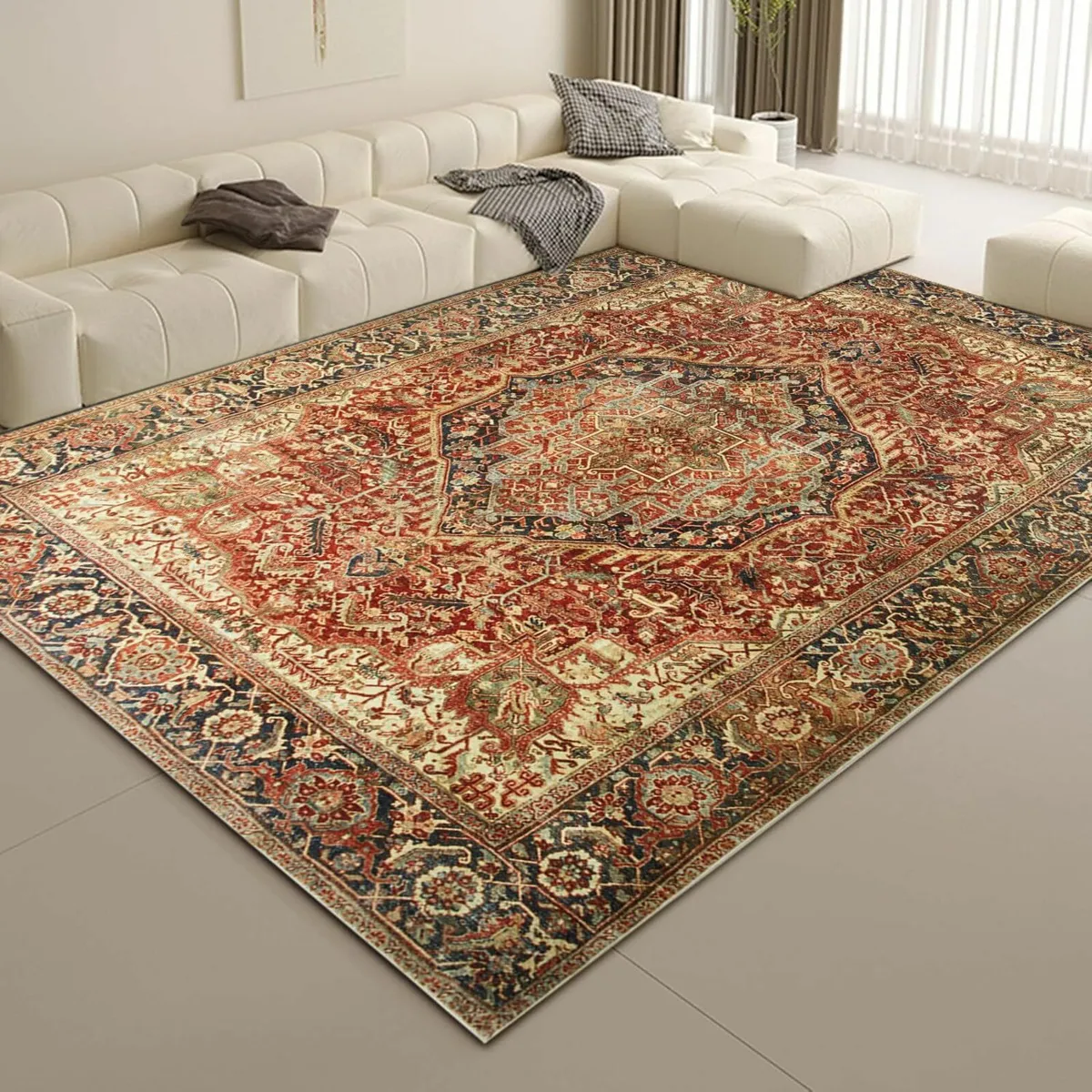 Bedroom Living Room Large 200x290cm Rugs Soft - Image 1