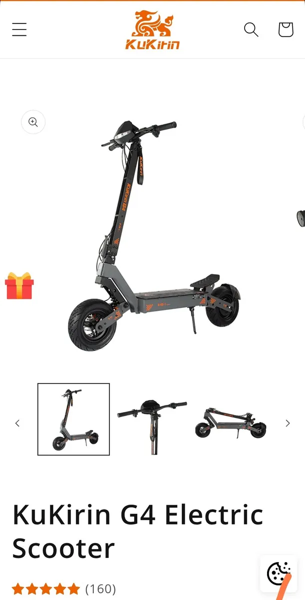 Kukirin G4 Scooter New/Unopened - Image 1