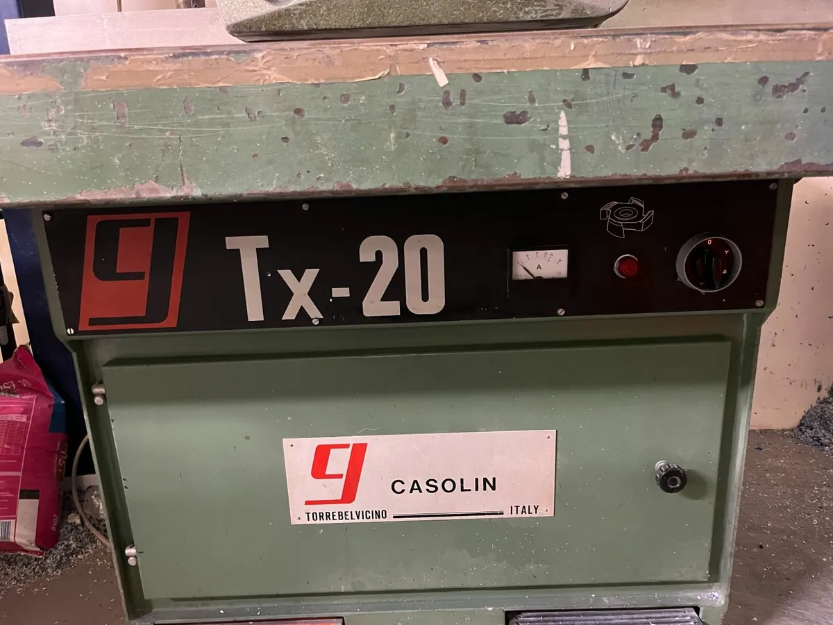 Spindle Moulder - Casolin TX-20 - Image 3