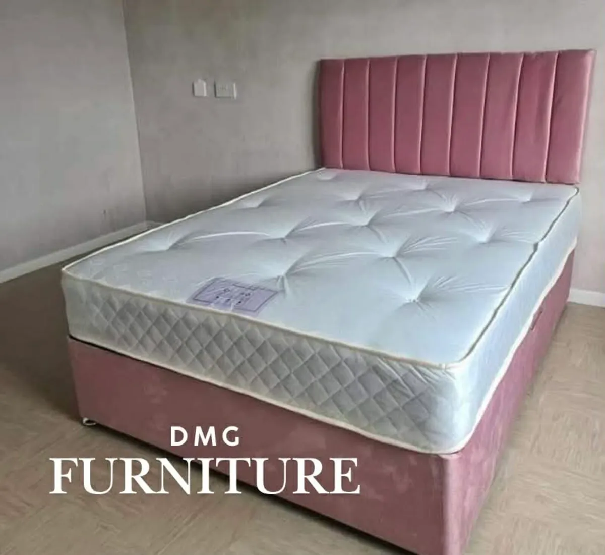 New Divan Beds With Mattresses And Headboard - Image 4