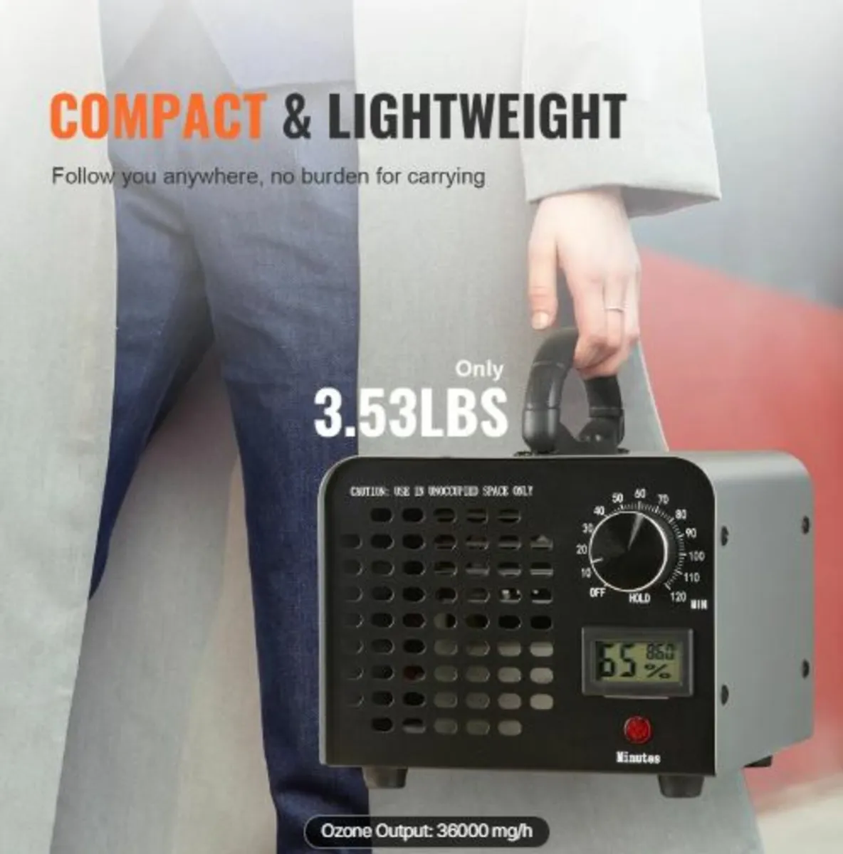 Ozone Generator 36000mg/h Ozone Machine OdorRemove - Image 3