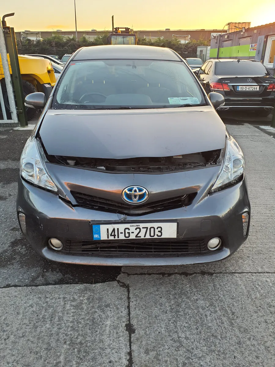 2014 Toyota Prius 7seater - Image 2