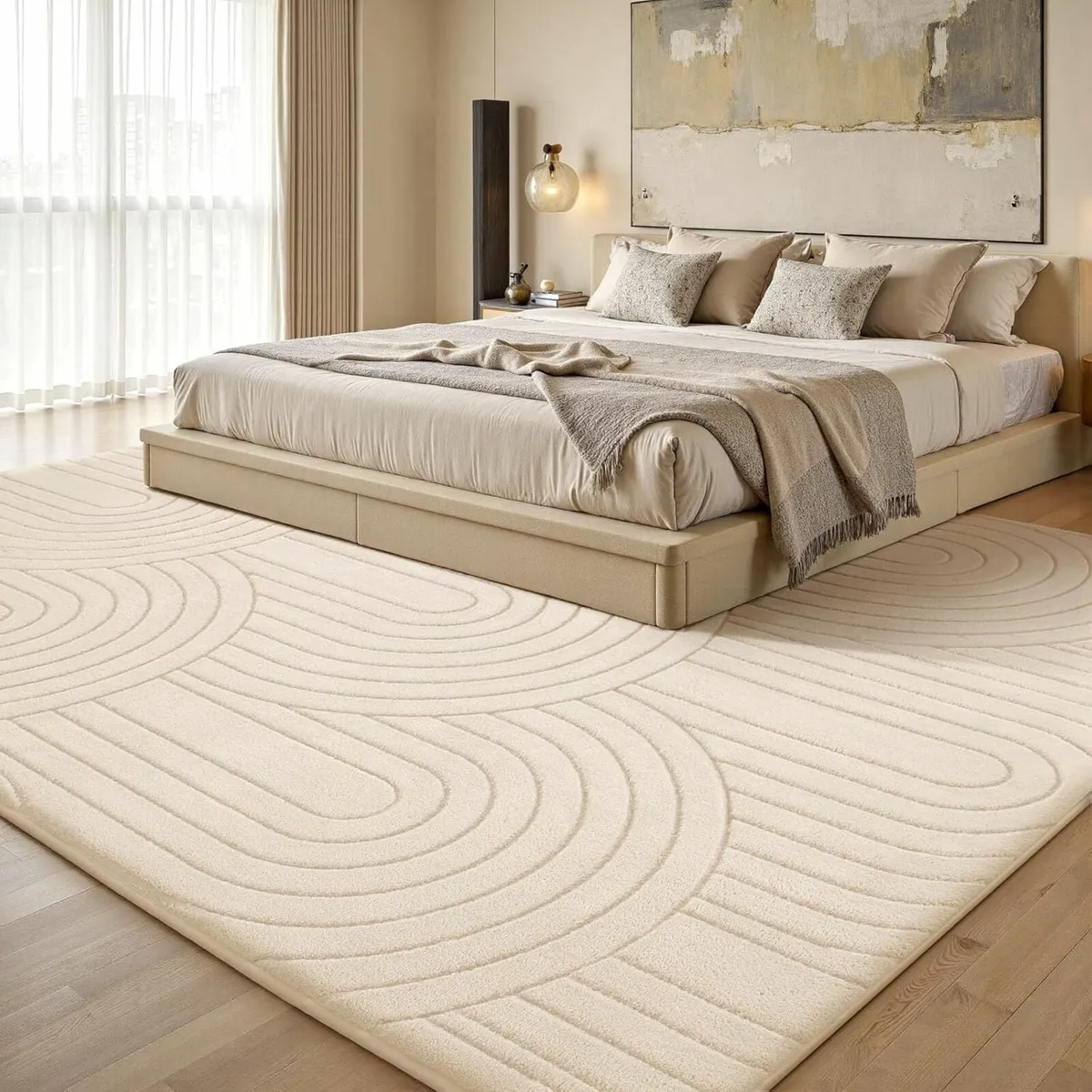 Living Room Bedroom 200x300cm Fluffy soft Rug - Image 1