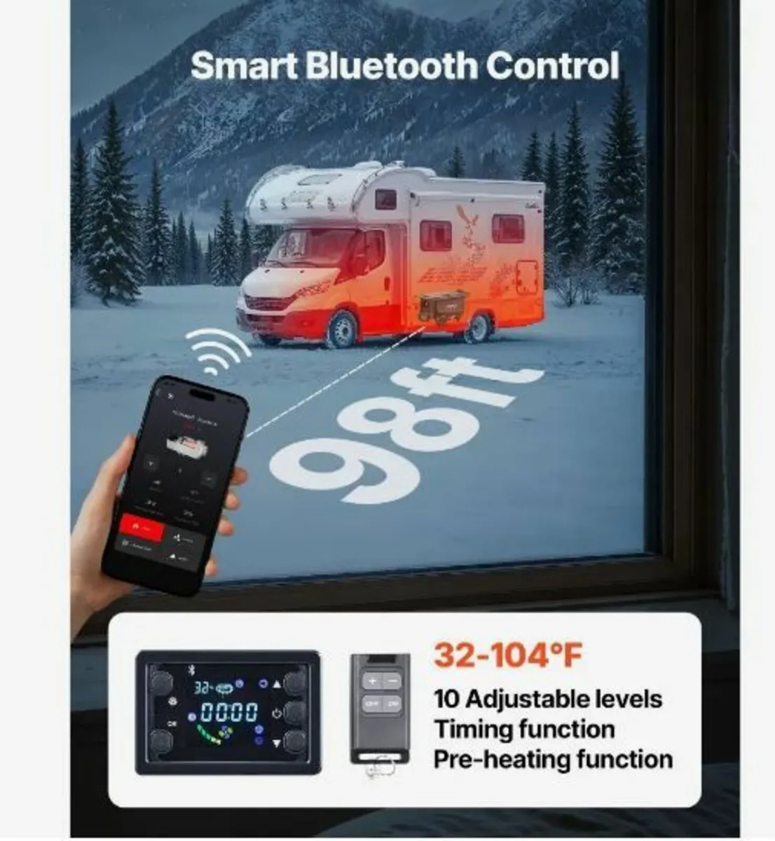 Diesel Heater, 8KW, DC 12V/24V - Image 4