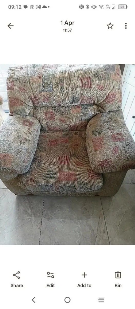Couch and armchairs - Image 2