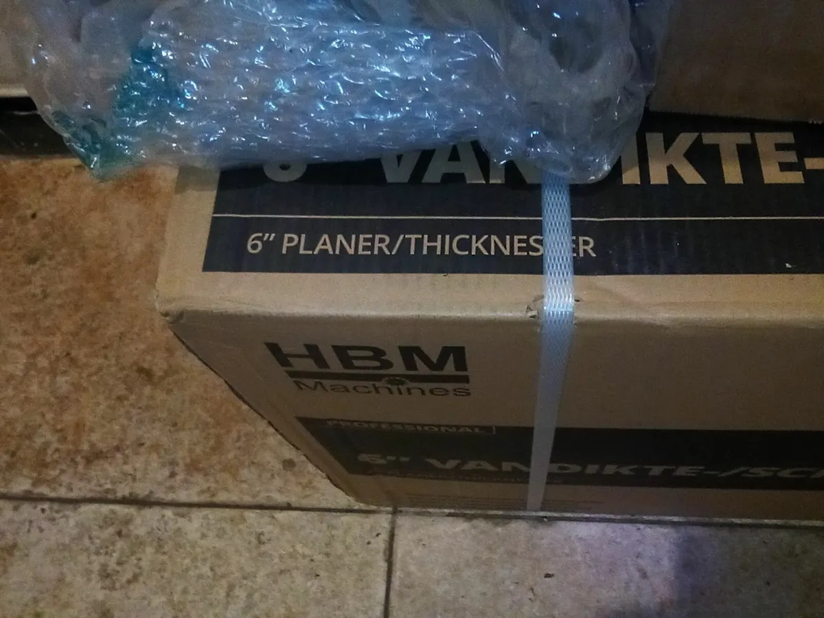 6 inch planer thicknesser ,new in box - Image 2