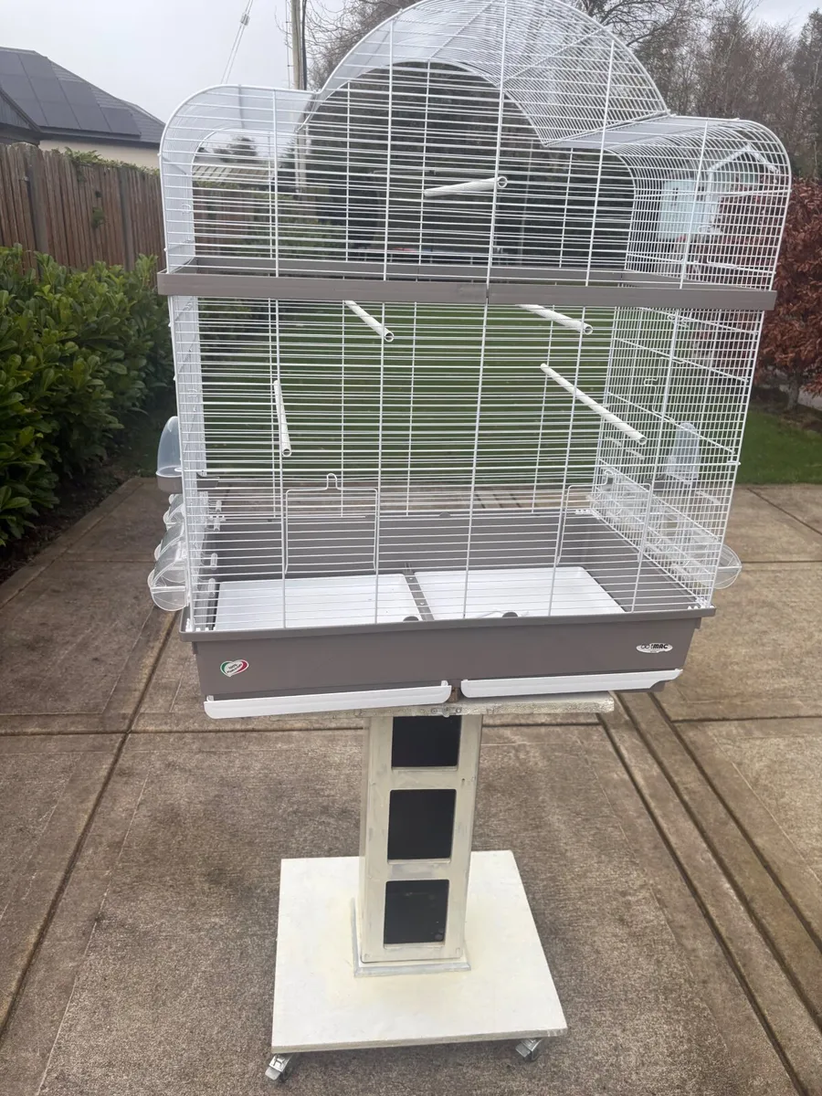 Brand New Bird Cage & Mobile Stand - Image 1