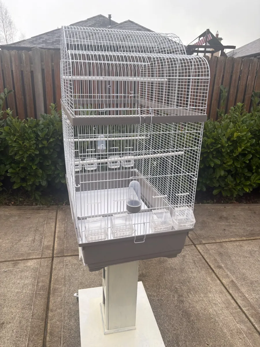 Brand New Bird Cage & Mobile Stand - Image 2
