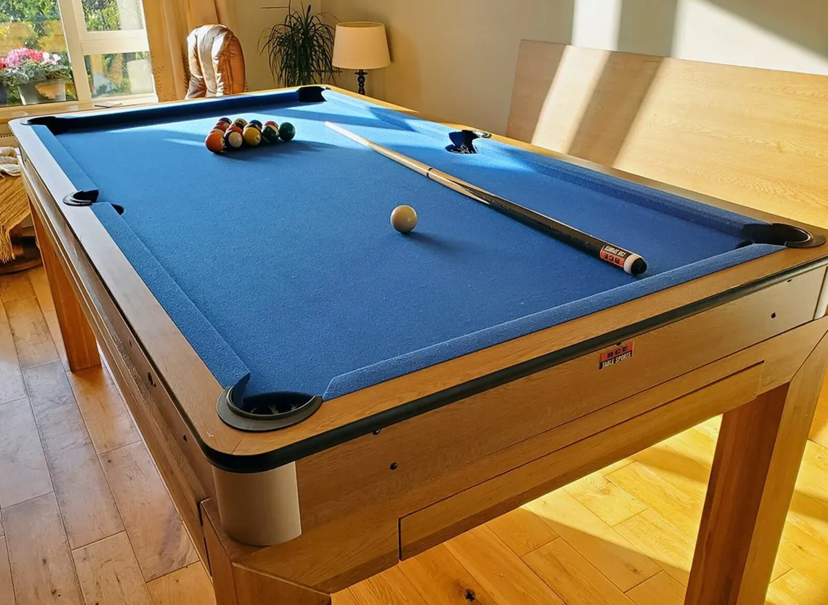 6ft Pool Table with Table Tennis Top - Image 1