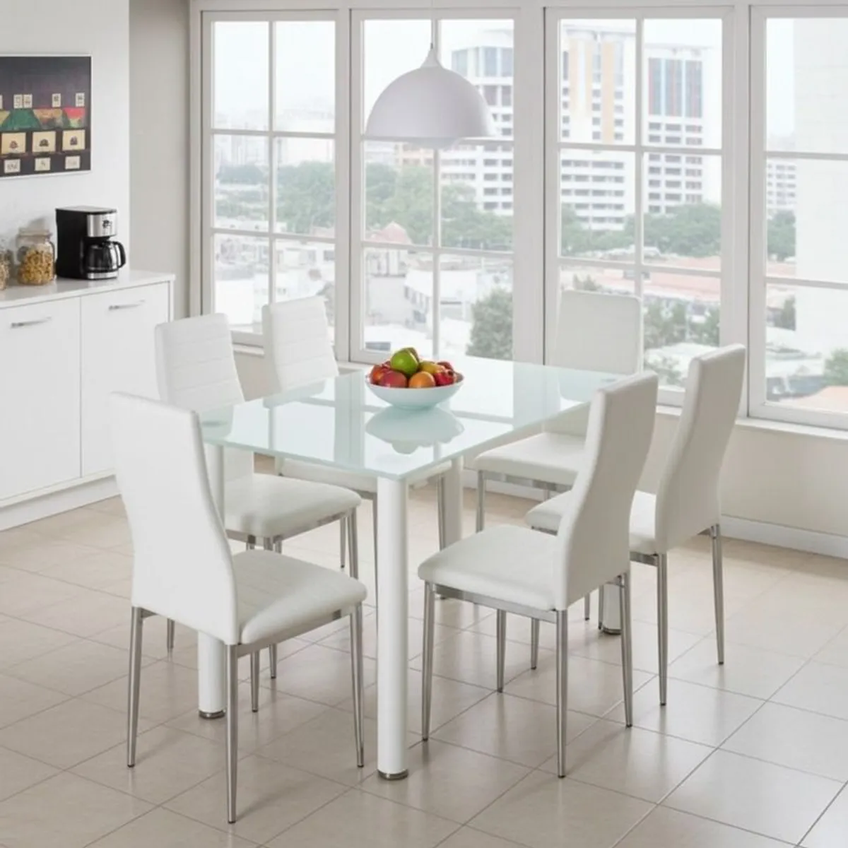 Perfect Christmas Gift! Dining Set with 6 Chairs - Delivery Included - Image 2