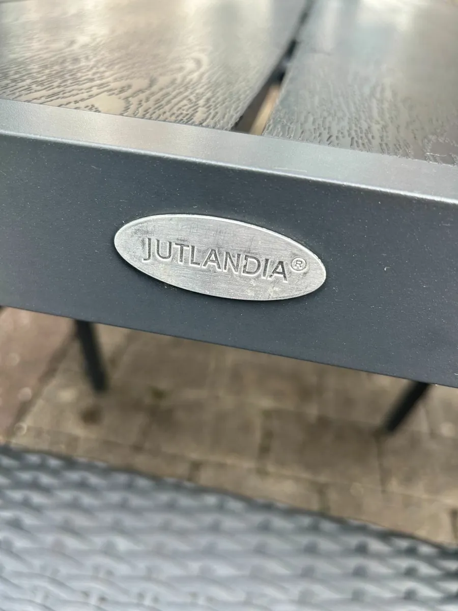 Outdoor Table (seats 8), Chairs & Cover - Image 3