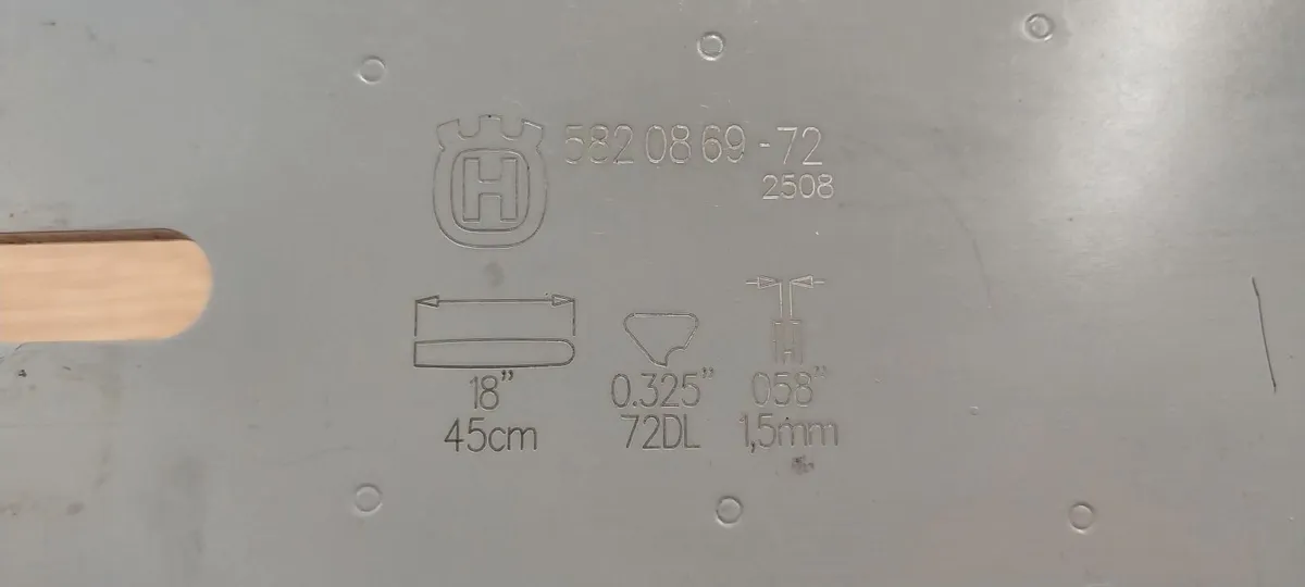 Husqvarna bar chainsaw - Image 2