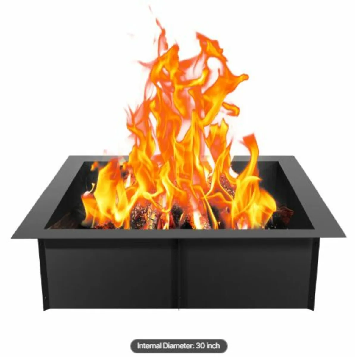 Fire Pit Ring, 36x36 in Outer/30x30 in Inner - Image 1