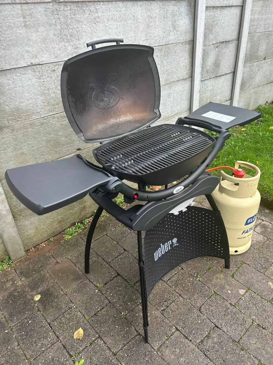 Weber Q 2000 Gas Barbecue with Stand & Cover - Image 1
