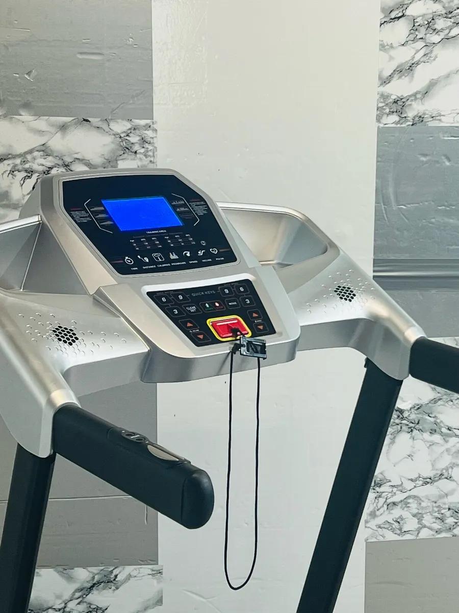 SY-1002 Folding Treadmill, Motorised incline - Image 3