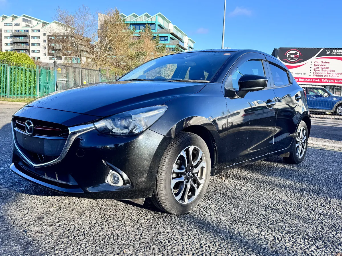 MAZDA DEMIO 2016 BLACK - Image 3