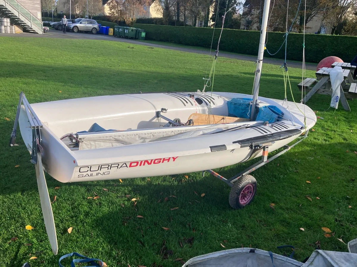 420 sailing dinghy - Image 1