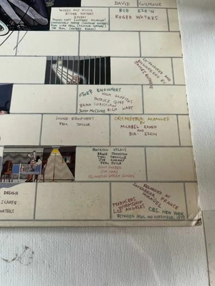 Pink Floyd - The Wall. EMI. 1979. UK. with Inners. - Image 3