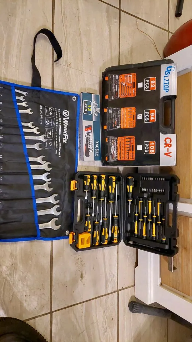 Four Tool Sets only €100 - Image 1