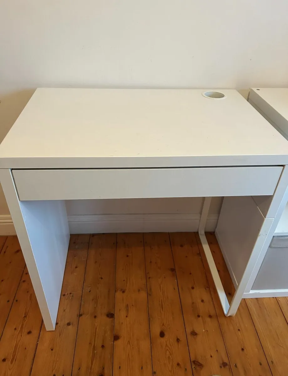 IKEA White Desk - Image 1