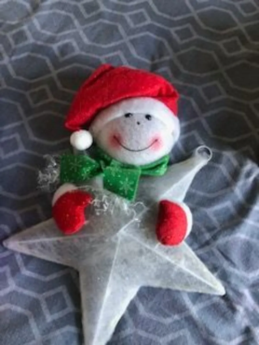 Star Flashing snowman light - Image 2