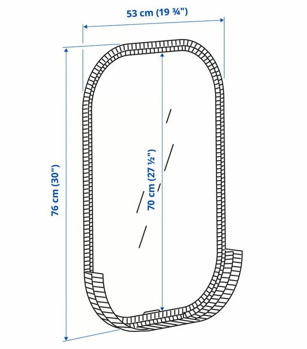 IKEA Large Mirror - Image 2